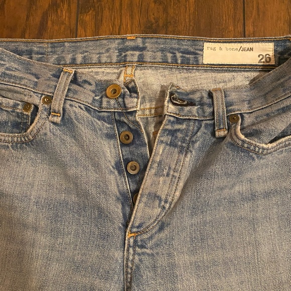 Rag & Bone Mid-Rise Jeans - Picture 4 of 6